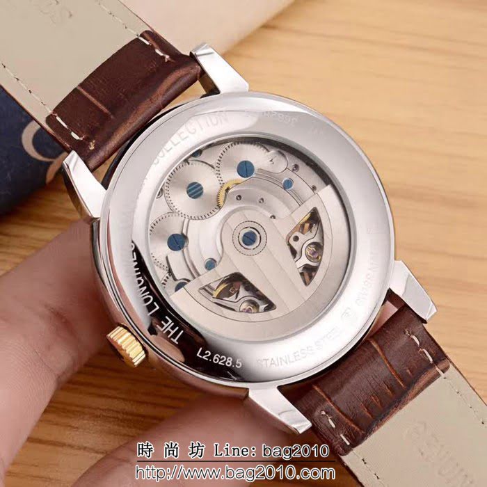 LONGINES浪琴 新品上市恒動雙飛輪 精品男士腕表 WSS1696
